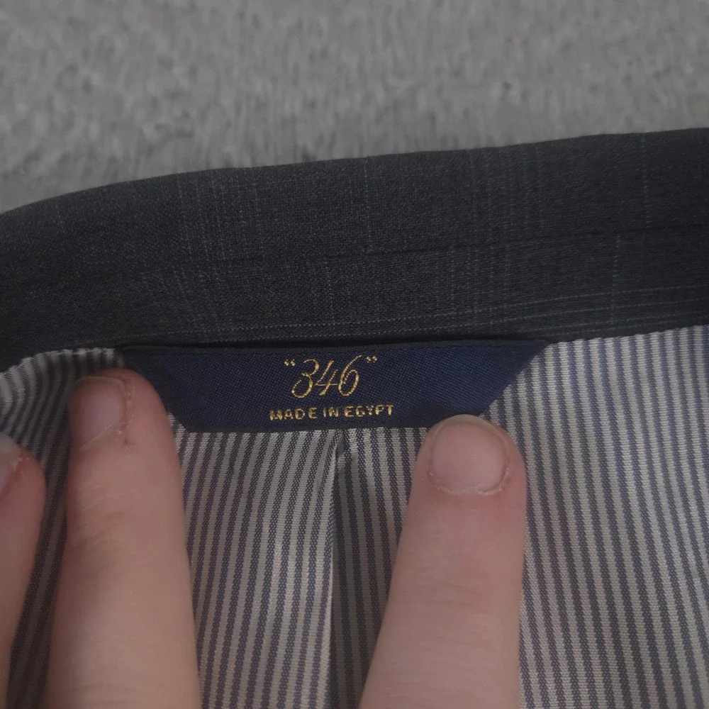 Brooks Brothers Suit Jacket Mens 42R 346 Fitzgerald Explorer Plaid Wool Blend